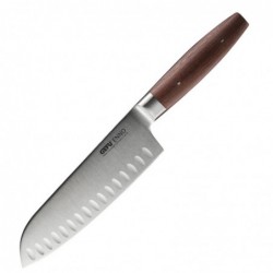 Couteau Santoku alvéolé...